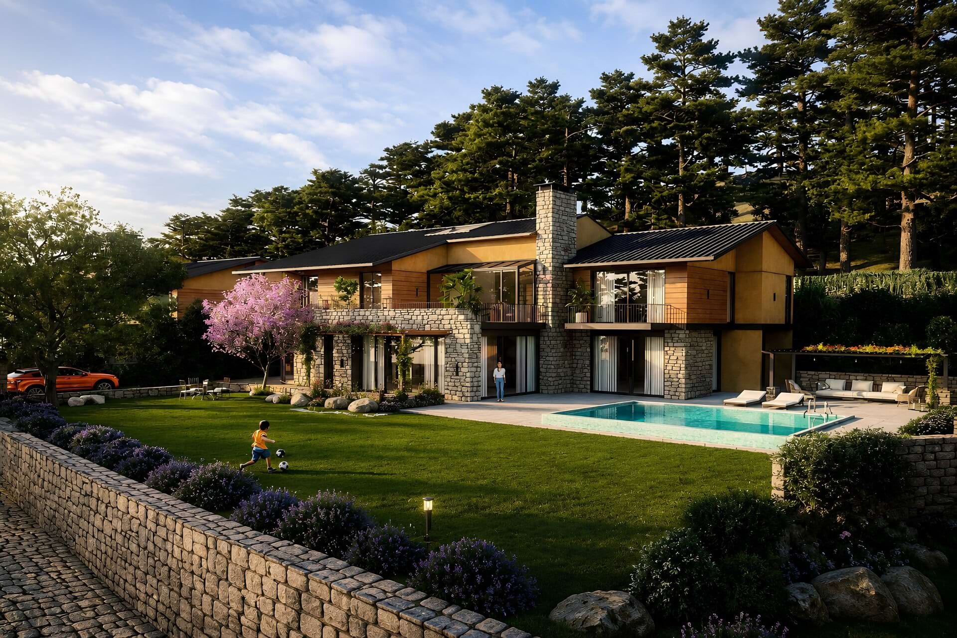 Wellness-centric estates